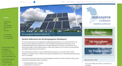 Desktop Screenshot of energieagentur-nordbayern.de